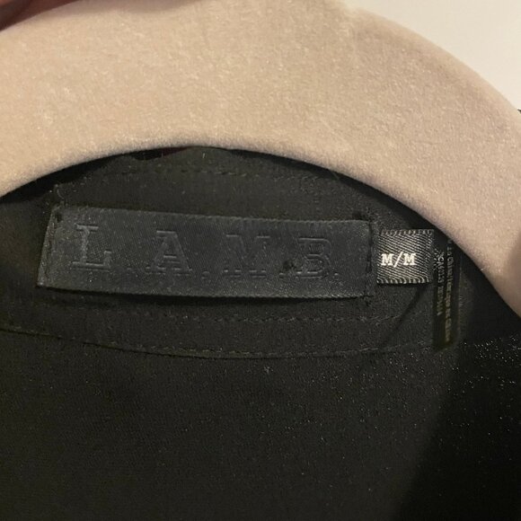 L.A.M.B. Techno Dot Button Down Shirt - Picture 4 of 7